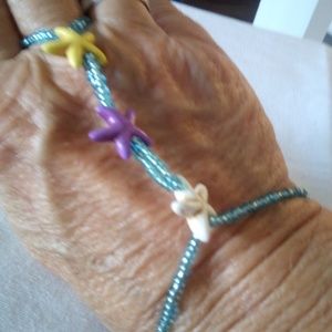 Handcrafted Seed Bead Slave Bracelet